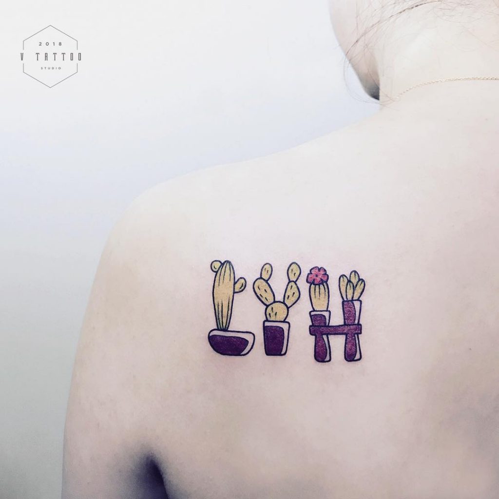 12 emocionantes ideas de tatuajes de cactus