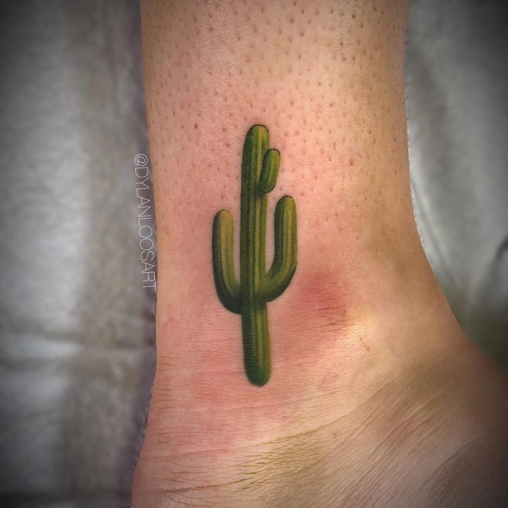 12 emocionantes ideas de tatuajes de cactus
